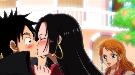 kiss anime one piece